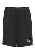 Embroidered Logo Mesh Shorts